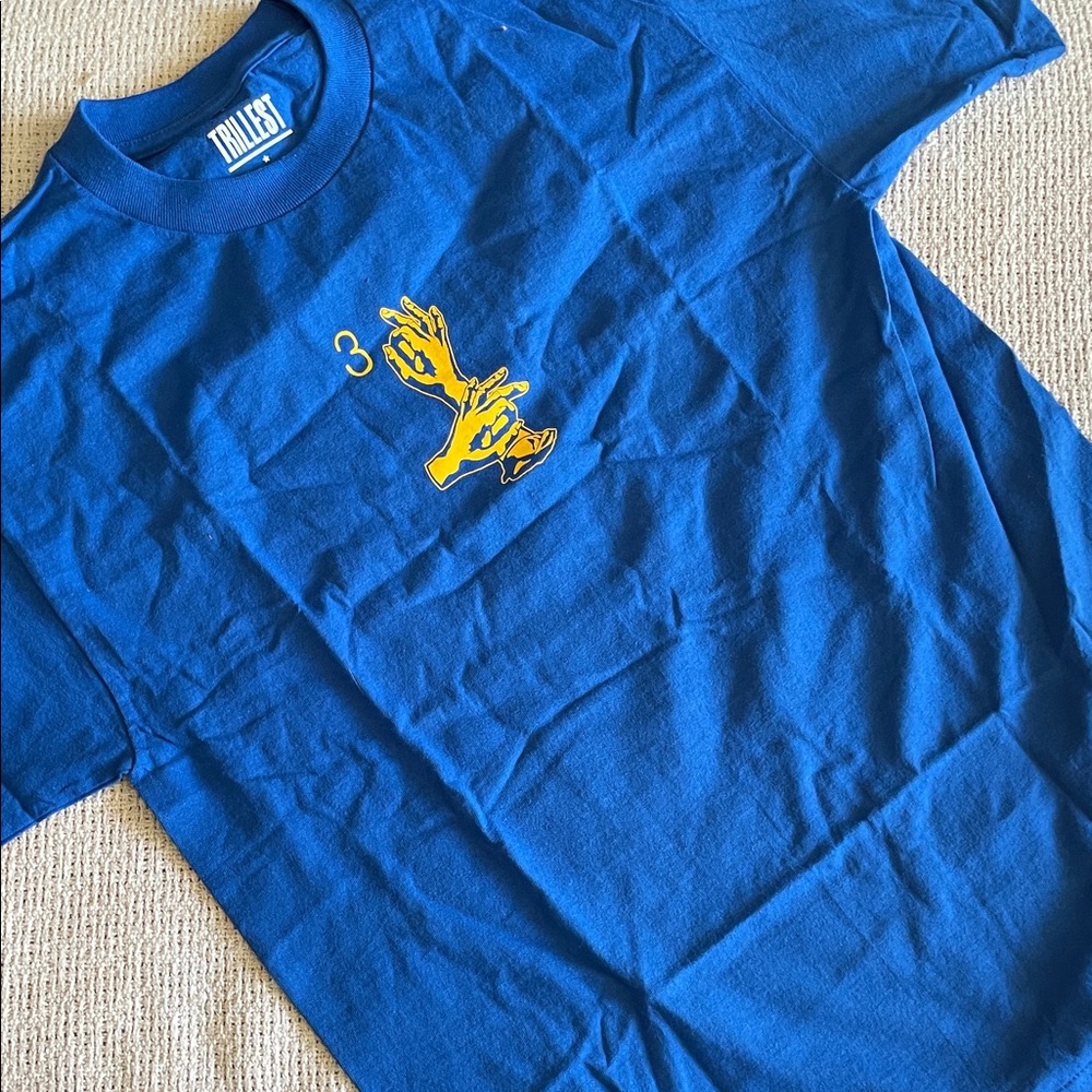 Trillest Blue Graphic Steph Curry Tee